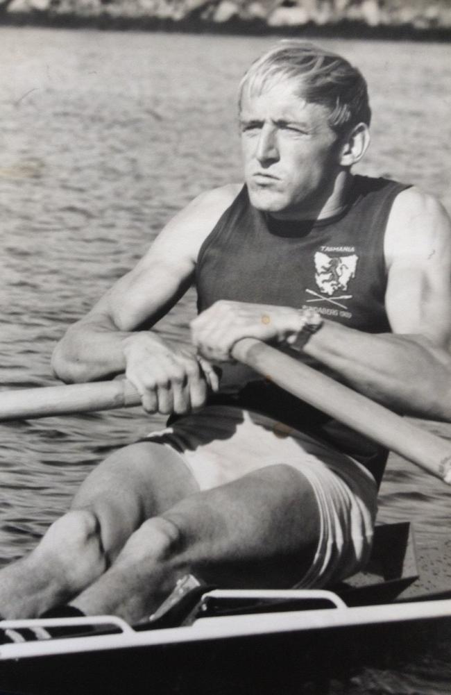 Reg Free is regarded as Tasmania’s finest oarsman.