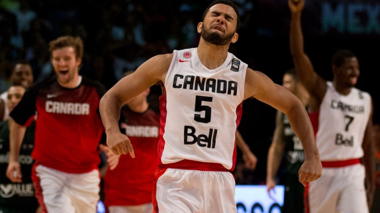 Men's Team Canada Basketball Jersey 