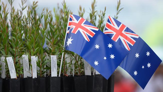 Melbourne councils are overwhelmingly backing Australia Day this year, planning to hold citizenship ceremonies on January 26. Picture: Dennis Manktelow