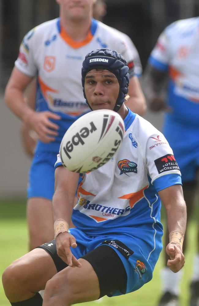 U17 rugby league Cyril Connell Cup. Townsville Blackhawks against Northern Pride at Jack Manski Oval. Picture: Evan Morgan