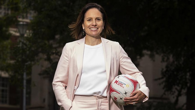 Netball Australia CEO Kelly Ryan says the sport is financially stable once again. (Photo by Daniel Pockett/Getty Images for FOX Sports)