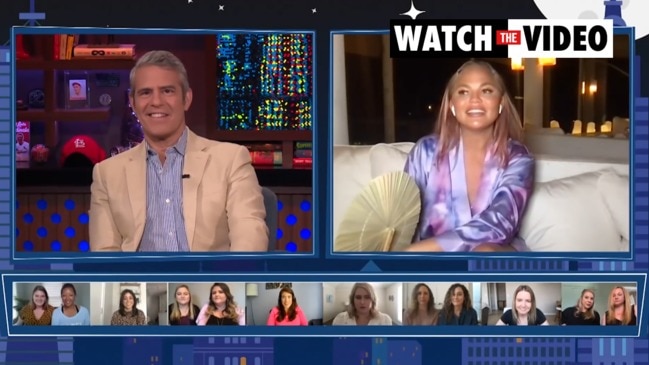 Chrissy Teigen speaks about Kim Kardashian's divorce to Andy Cohen