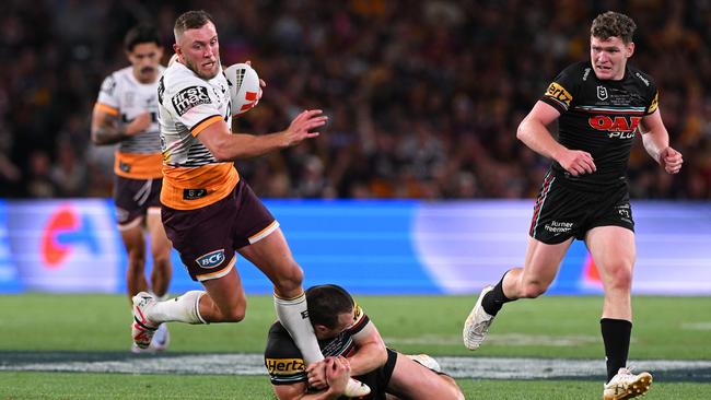 Capewell played in Brisbane’s losing grand final team. (Photo by Bradley Kanaris/Getty Images)