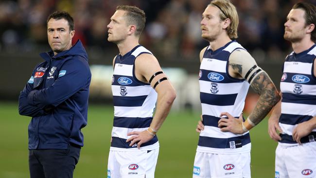 Geelong coach Chris Scott is a premiership coach. Pic: Michael Klein