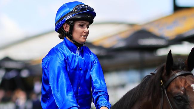 Rachel King will ride the James Cummings-trained Black Iris who looks hard to beat at Kembla on Saturday. Picture: Getty Images