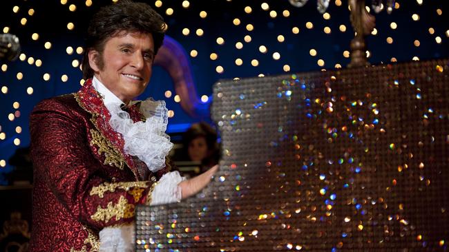 Michael Douglas as Liberace in Behind the Candelabra. Debbie Reynolds knew the real Liberace, and played his mother in the HBO film. Picture: HBO