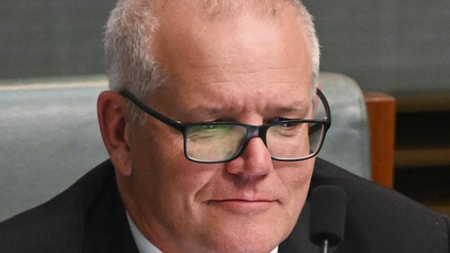 CANBERRA, AUSTRALIA, NewsWire Photos. SEPTEMBER 6, 2023: Scott Morrison during Question Time at Parliament House in Canberra. Picture: NCA NewsWire / Martin Ollman