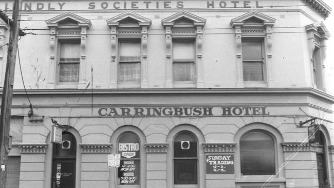 The Carringbush Hotel, Langridge St in 1985. Picture: News Corp