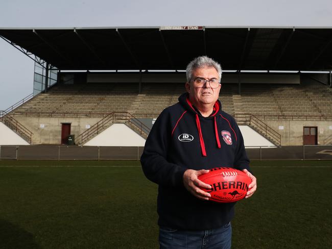 North Hobart President Craig Martin. Picture: NIKKI DAVIS-JONES