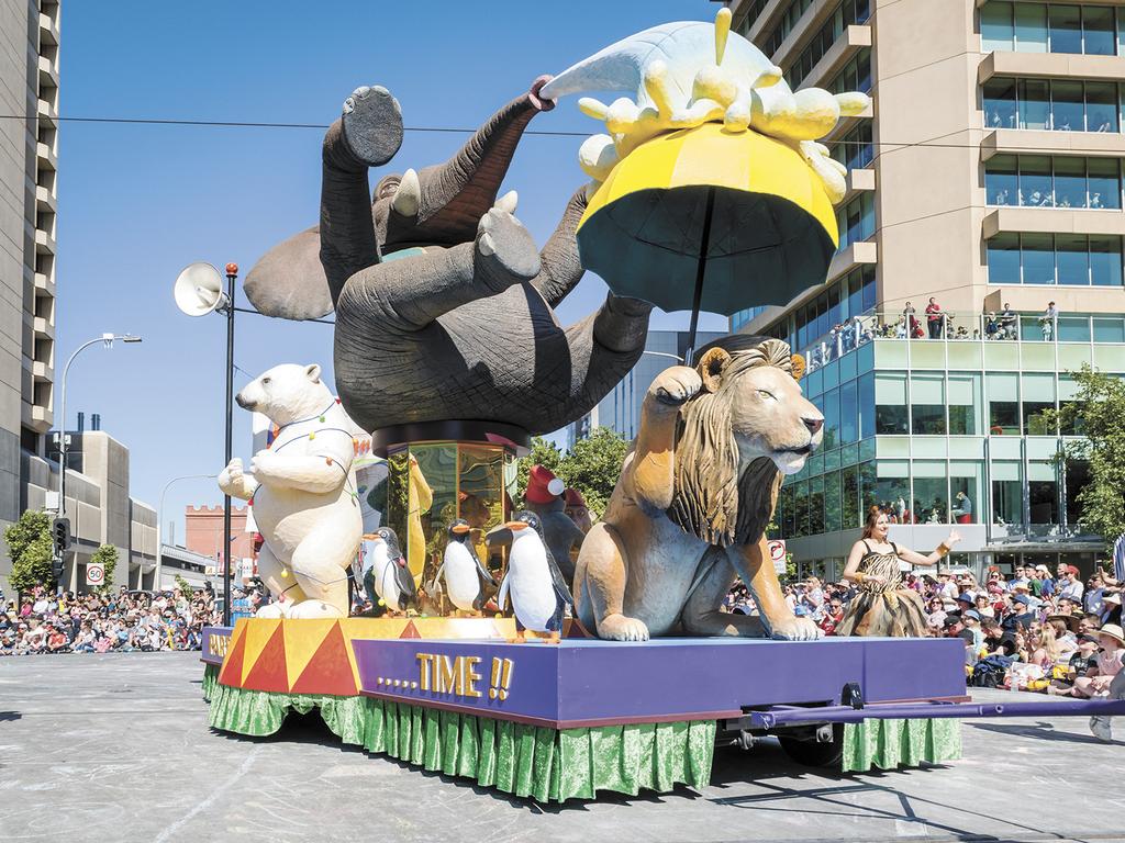 Adelaide Christmas Pageant Float Guide National Pharmacies The Mercury