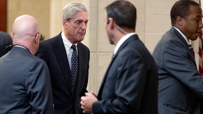 Former FBI Director Robert Mueller, the special counsel probing Russian interference in the 2016 election. Pic: AP Photo/Andrew Harnik.