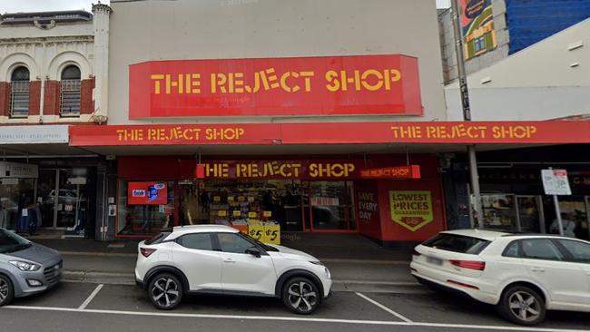 Kensington's Kendra Alice Thompson is accused of stabbing a 76-year-old man at Moonee Ponds Reject Shop in October 2024. Picture: Google Maps.