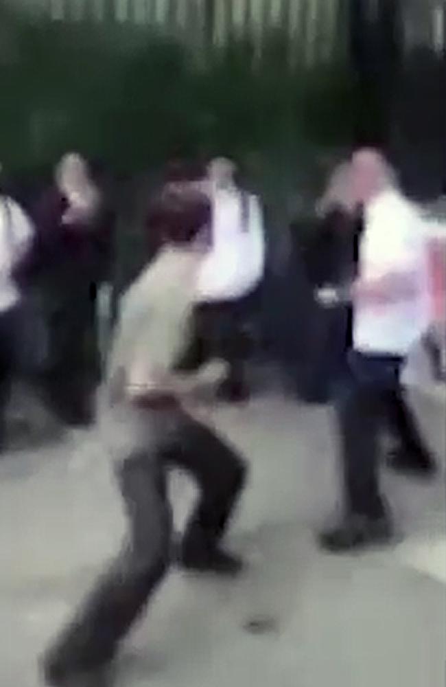 A boy was hospitalised after a fight between teenagers in Cronulla. Picture: Seven News