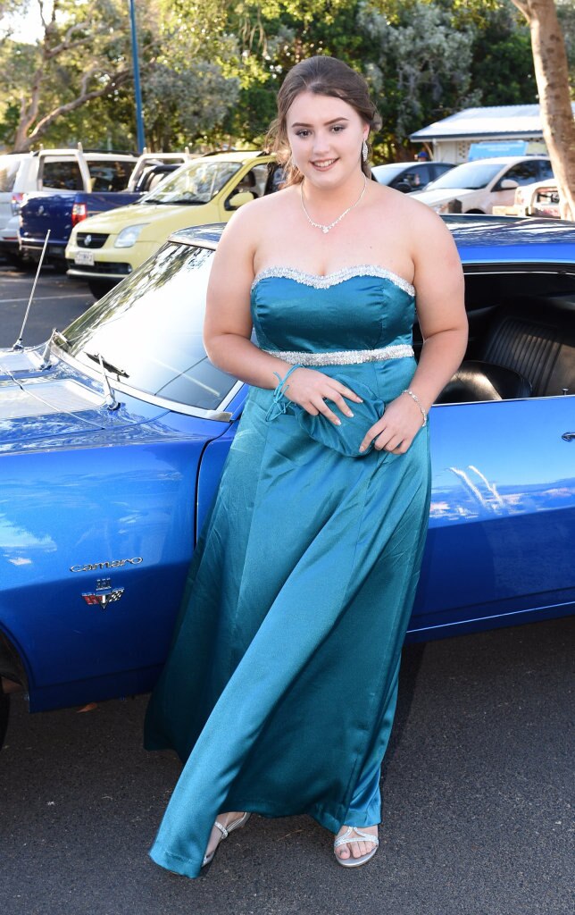 Hervey Bay High formal at the Waterfront - Nicole Hill. Picture: Alistair Brightman