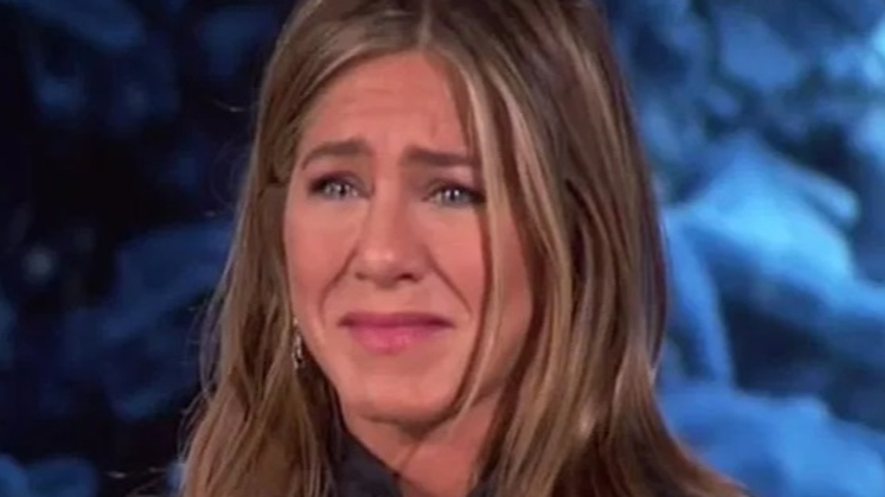 27 February 2023: Jennifer Aniston breaks down in tears as