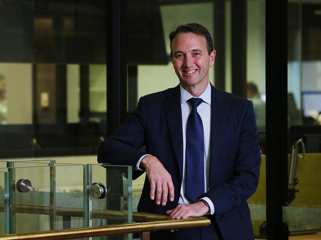 12/08/2019. Challenger CEO Richard Howes ahead of their profit results tomorrow. Jane Dempster/The Australian.