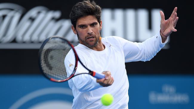 Mark Philippoussis has been helping Aryna Sabalenka ahead of the Australian Open (AAP Image/Dan Himbrechts)