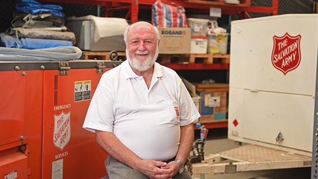 22/12/20 - Alan Steven went above and beyond heading up the Salvation Army Emergency Response during the bushfires in late 2019.  Picture: Tom Huntley