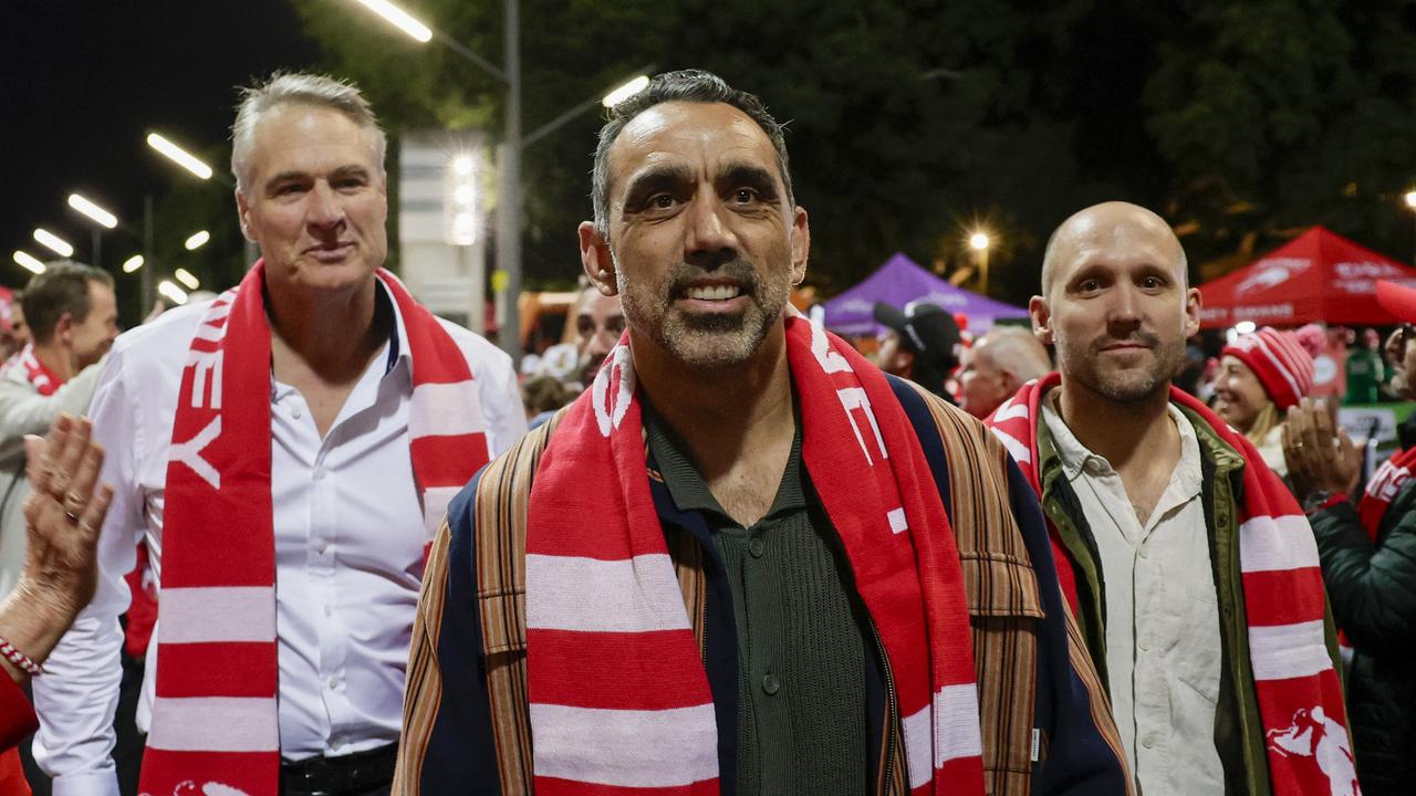 Swans fans say same thing about Goodes