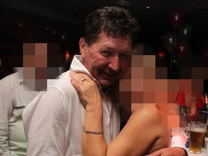 Person of interest in the murder of Rachelle Childs, Kevin Steven Correll seen here during a Mingles Singles events in Sydney.