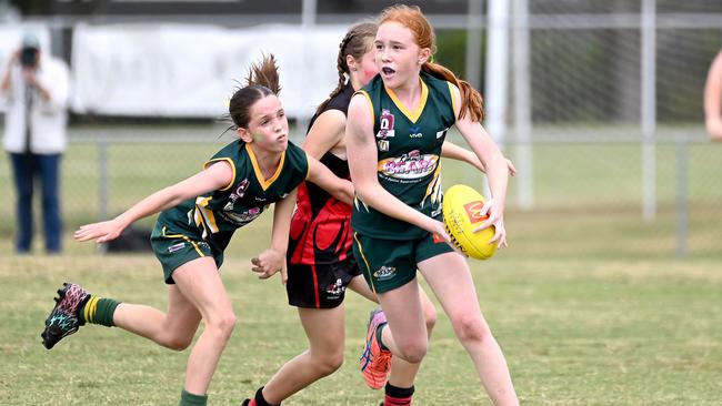 Action from Saturday's McDonaldâ€™s South East Queensland Youth Grand Finals played at Yeronga AFC. 2 September 2023. Picture, John Gass