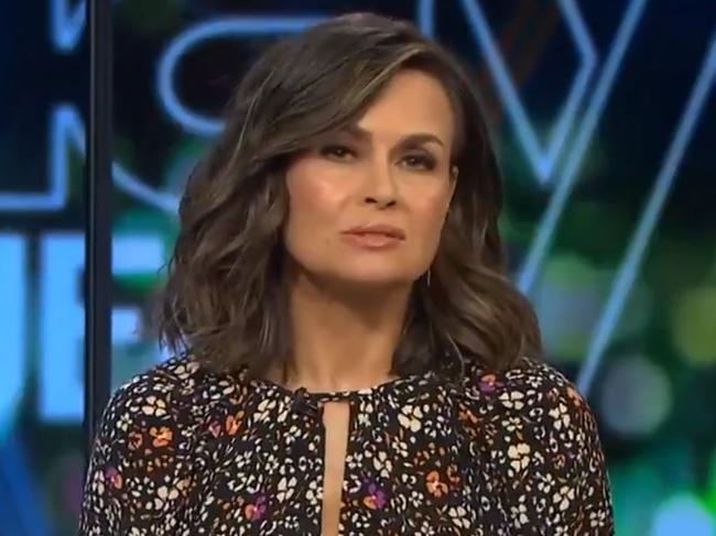 Lisa Wilkinson has revealed she has a ‘powerful’ message from Brittany Higgins to share at the Canberra March4Justice. Picture: Channel 10