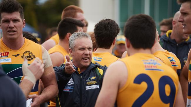 Michael Godden to test his coaching in the AFL. Picture: Matt Loxton/AAP