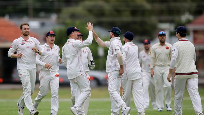 Action from an East Torrens vs West Torrens Premier Cricket match this season. Picture: Dean Martin