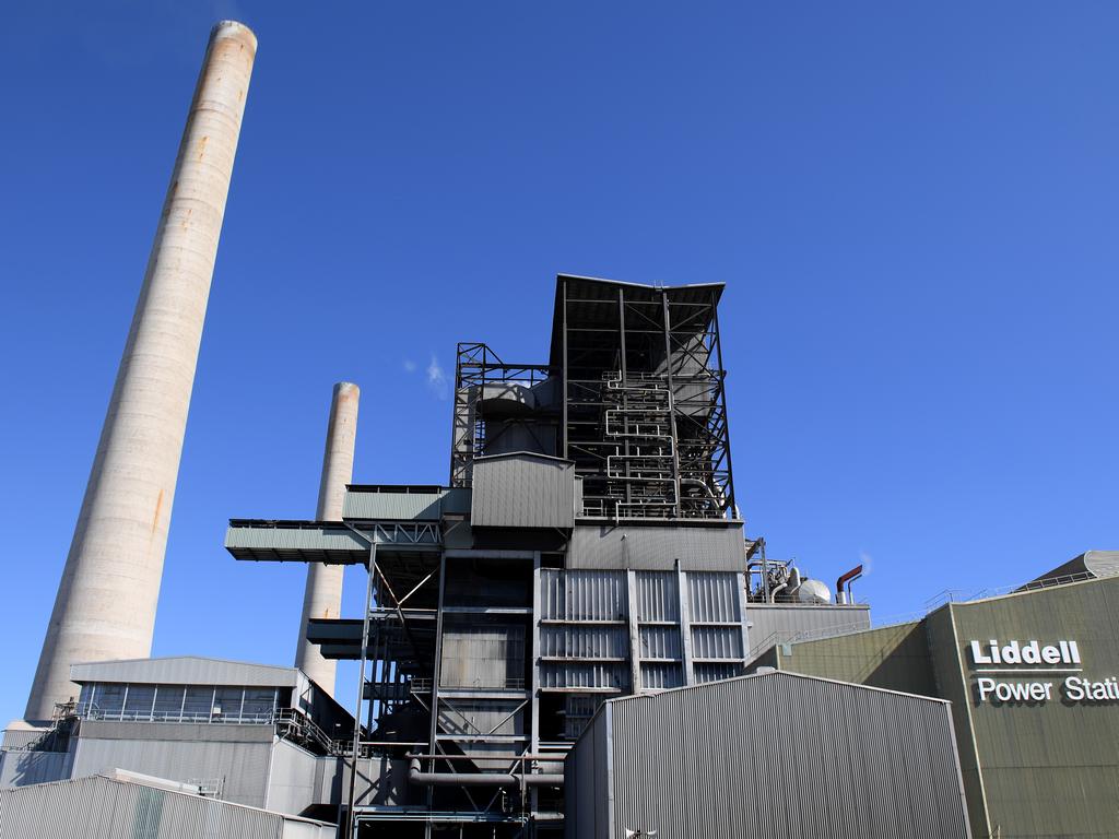 Exit of AGL Energy s Liddell coal power station inflated