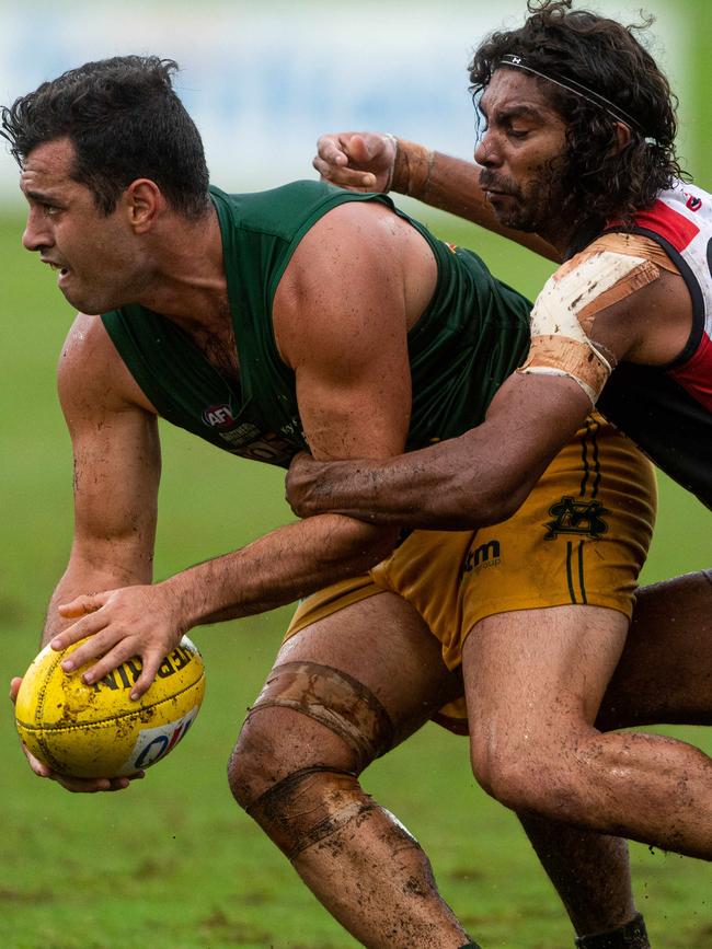 Nathaniel Paredes was once again one of the best on ground against Southern Districts. Picture: Che Chorley