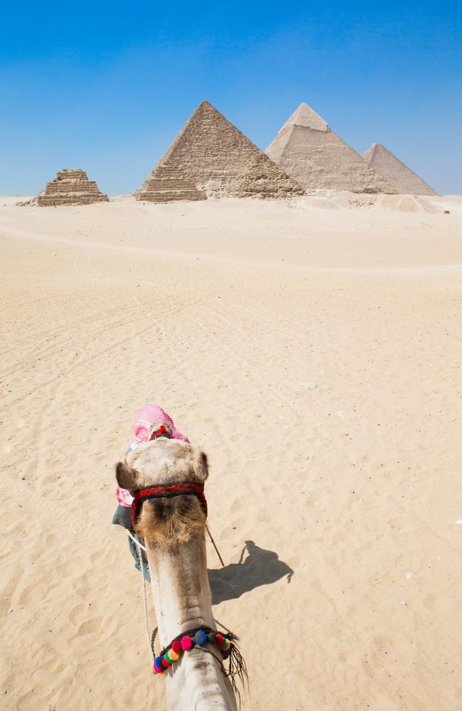 The Pyramids of Giza in Cairo, Egypt. Picture: Istock