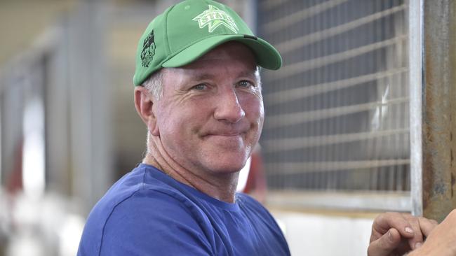 BACK HOME: Former leading Toowoomba horse trainer, Lindsay Hatch, has returned after working in Victoria for four years. Photo Bev Lacey / The Chronicle