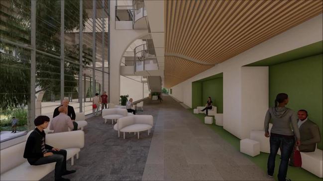 New Toowoomba Hospital interior fly-through