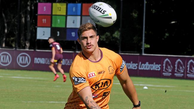 Kotoni Staggs will return for the Broncos. Picture: John Gass