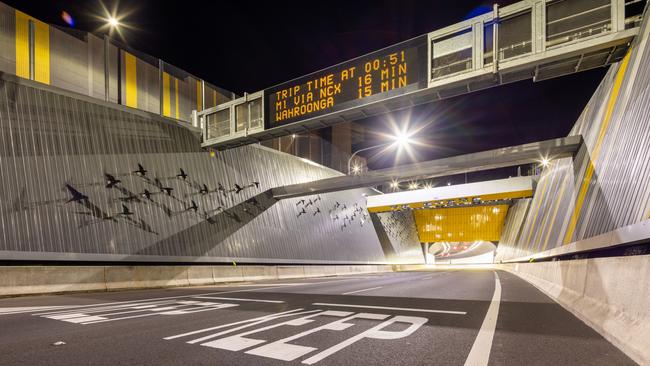 NorthConnex Tunnel in Sydney. Picture: Simon Anders