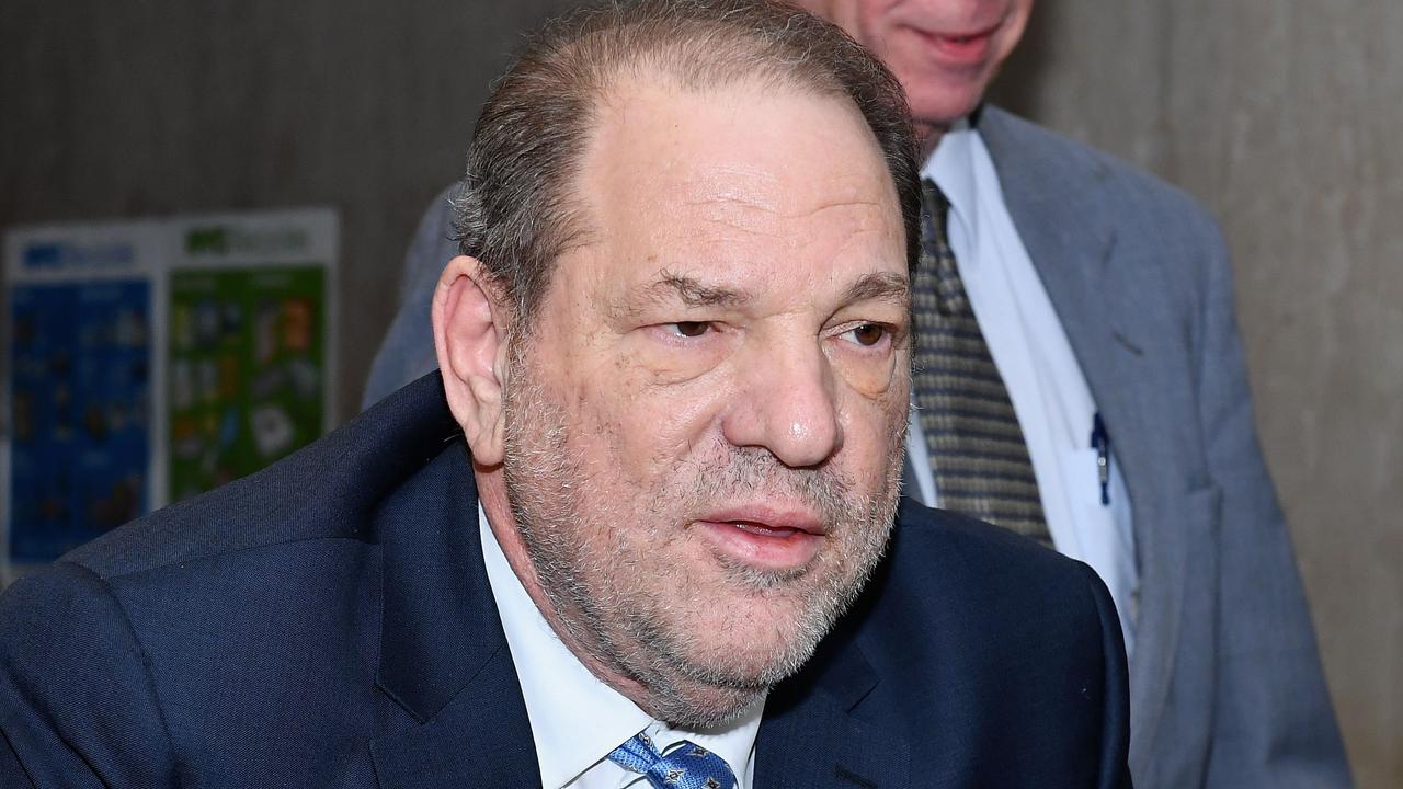 Harvey Weinstein arrives at the Manhattan Criminal Court, in New York City on February 24, 2020. Picture: Angela Weiss / AFP.