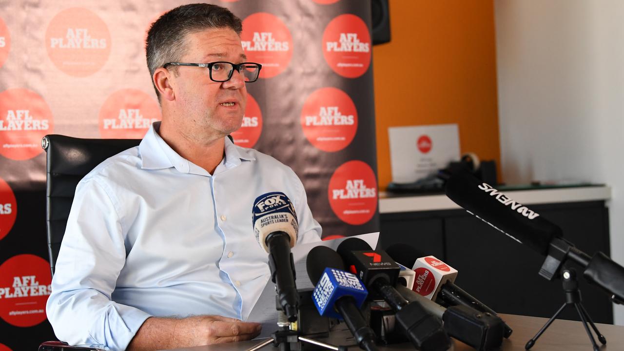 AFLPA boss Paul Marsh. Picture: AAP Images