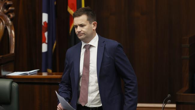 Labor leader Dean Winter brought the no confidence motion against Rockliff. Picture: Nikki Davis-Jones