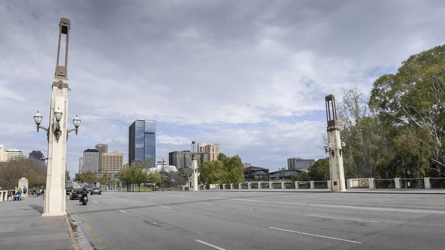 The Adelaide Bridge needs $60m of upgrades to preserve its future. Picture: RoyVphotography