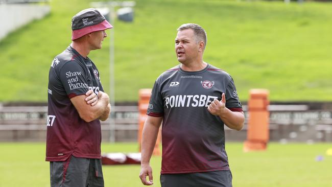 Seibold trusts his players won’t do anything wrong in Sin City. Picture: Justin Lloyd.