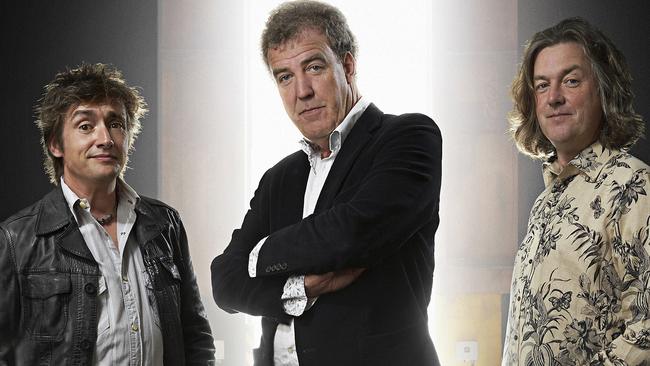 The way we were ... Richard Hammond, Jeremy Clarkson and James May reunited for a tour in Australia.