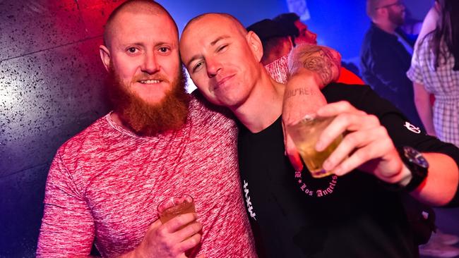 Gavin Hartshorn and Nick Hartshorn at Shooters.