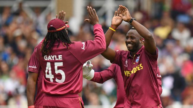 High fives will be off limits when Andre Russell debuts for Melbourne Stars.