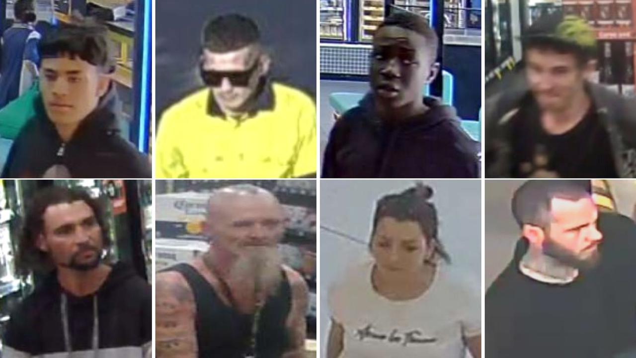 Ipswich police are seeking the public’s assistance to identify these individuals, who were captured on CCTV across the region.