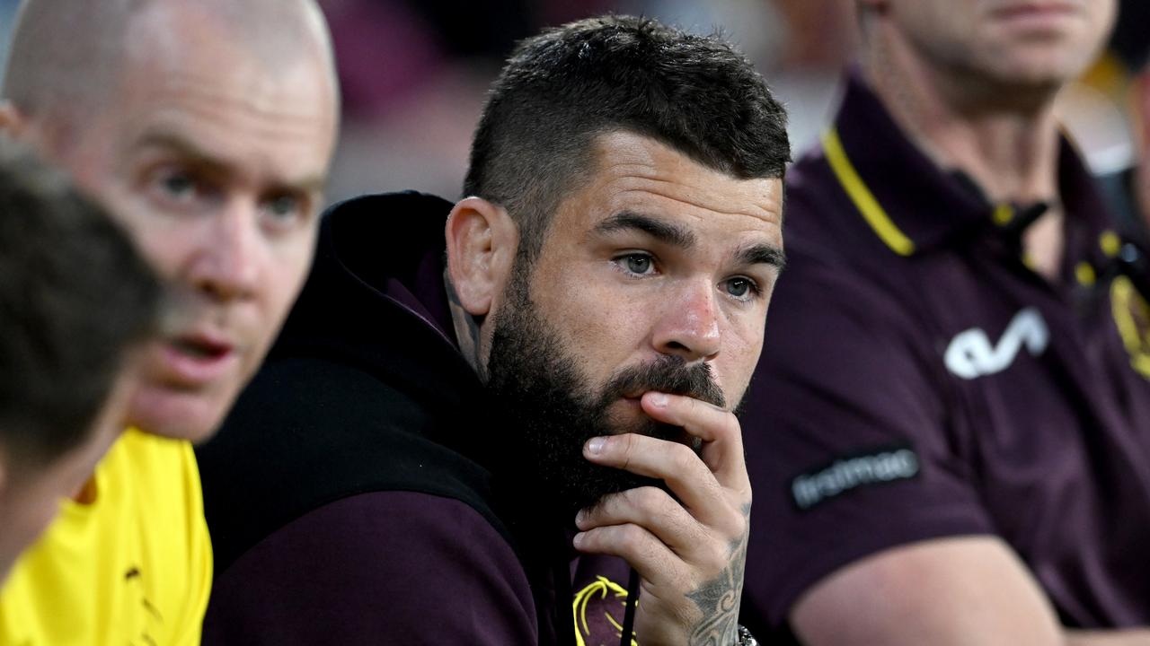 Broncos skipper Adam Reynolds is confident of being fit for Brisbane’s final-round match against the Dragons. Picture: Bradley Kanaris/Getty Images