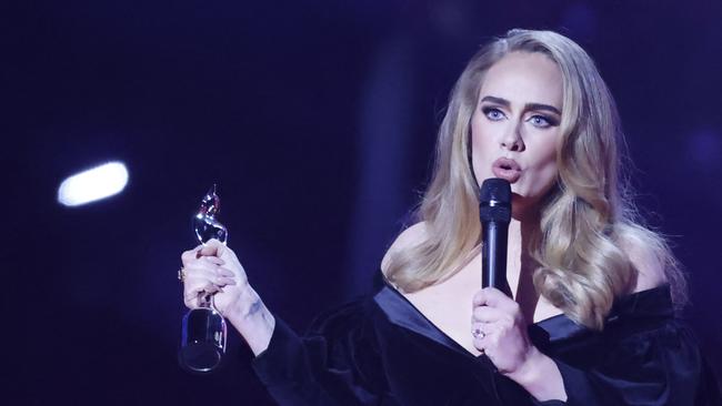 Adele may be top of the coronation concert wishlist but probably has other plans. Picture: AFP.