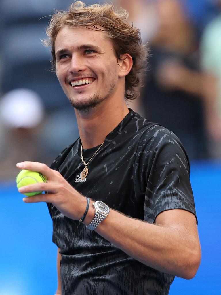 Alexander Zverev. Picture: Elsa/Getty Images