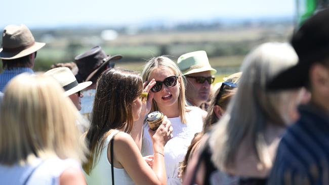 Racegoers at the Woolamai Cup 2024. Picture: David Smith