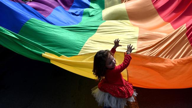 The council will host activities including “Rainbow Storytimes” for kids held at public libraries. AFP PHOTO / ANDREJ ISAKOVIC