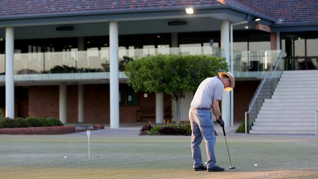 Royal Queensland Golf Club. Pic Darren England.